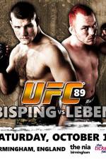 Watch UFC 89: Bisping v Leben Movies123