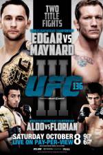 Watch UFC 136 Edgar vs Maynard III Movies123