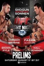 Watch UFC Fight Night 26 Preliminary Fights Movies123
