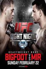 Watch UFC Fight Night 61 Bigfoot vs Mir Movies123