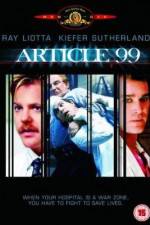 Watch Article 99 Movies123
