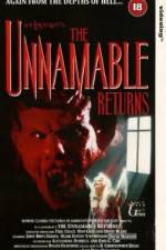 Watch The Unnamable II: The Statement of Randolph Carter Movies123