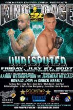 Watch King of the cage Undisputed Movies123