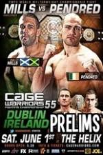 Watch Cage Warriors 55  Facebook Prelims Movies123