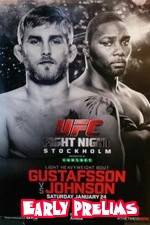 Watch UFC on Fox 14 Gustafsson vs Johnson Early Prelims Movies123