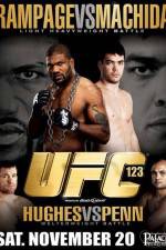 Watch UFC 123 Machida vs Rampage Movies123