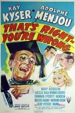Watch That's Right - You're Wrong Movies123