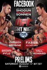Watch UFC Fight Night 26 Facebook Prelims Movies123