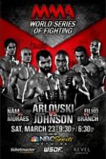 Watch World Series of Fighting 2 Arlovski vs Johnson Movies123