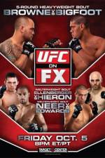 Watch UFC on FX 5 Browne Vs Bigfoot Movies123
