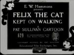 Watch Felix the Cat Kept on Walking (Short 1925) Movies123